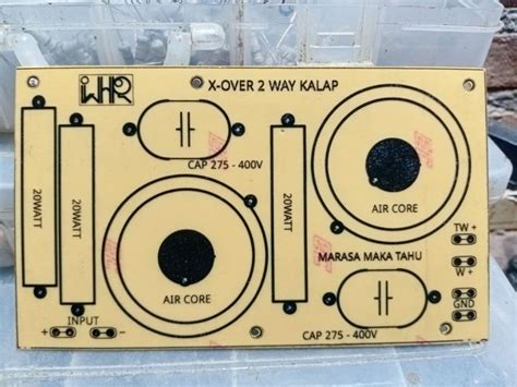 PCB CROSSOVER PASIF BALAP 2 WAY MID HIGH Lazada Indonesia