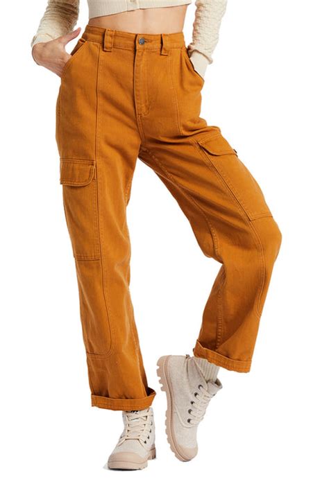 Billabong Wall To Wall Denim Cargo Pants Cider Moment Surf Company