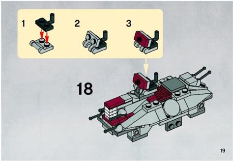 LEGO Instructions for set 20009 AT-TE Walker, Star Wars - The Clone Wars