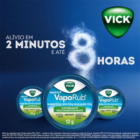 Vick Vaporub Vaporizante Descongestionante G Vick Pyrena Inalador Em