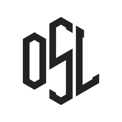 Premium Vector Osl Logo Design Initial Letter Osl Monogram Logo Using