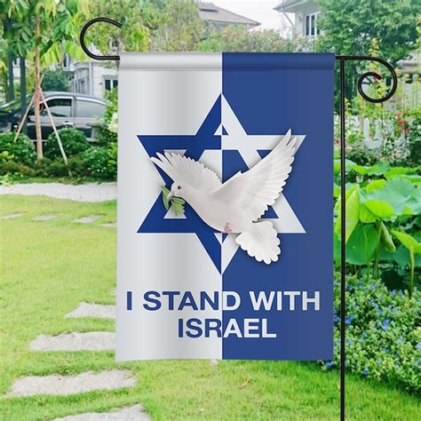 Stand With Israel Flag Etsy