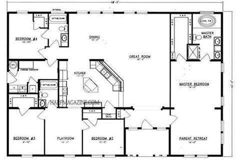 40 X 60 Barndominium Floor Plans House Decor Concept Ideas