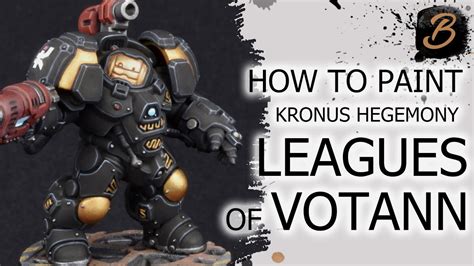 How To Paint Kronus Hegemony Leagues Of Votann A Step By Step Guide