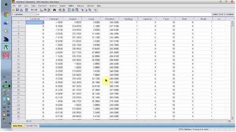 Simple Linear Regression Analysis Using Spss 17 Youtube