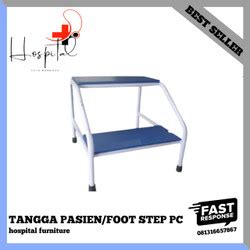 Jual Tangga Pasien Foot Step Besi Hitam Kab Bogor