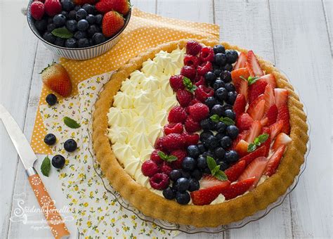 Crostata Morbida Alla Frutta Fresca E Crema Fresca E Veloce Ricetta