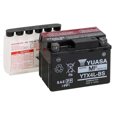 YTX4L BS BATT MOTO 12V 3A