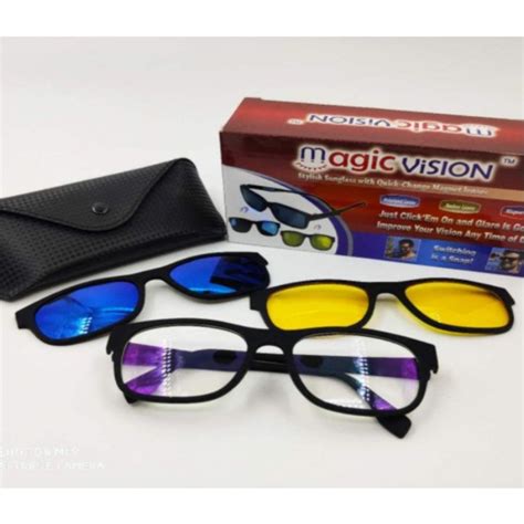 MAGIC VISION OKULARY MAGNES 2x RAMKA POLARYZACYJNA NOC Sklep