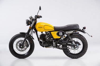 Macbor Eight Mile Una Scrambler Con Sabor Espa Ol Esp Ritu Racer