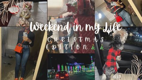 WEEKEND IN MY LIFE CHRISTMAS EDITION GWRM HAIR MAKEUP CHRISTMAS