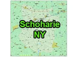 Us Ny Schoharie County Map Printable Vector Maps