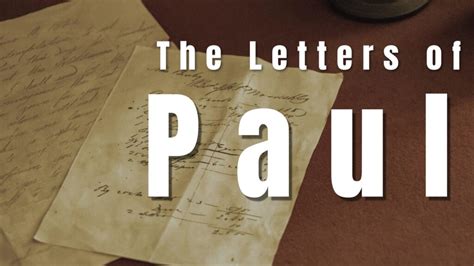 The Letters of Paul (Part 1) - Rock of Ages AOG