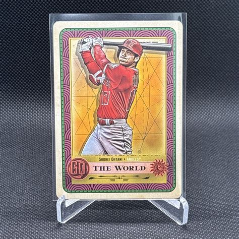 Topps Gypsy Queen Shohei Ohtani Tarot Of The Diamond The World