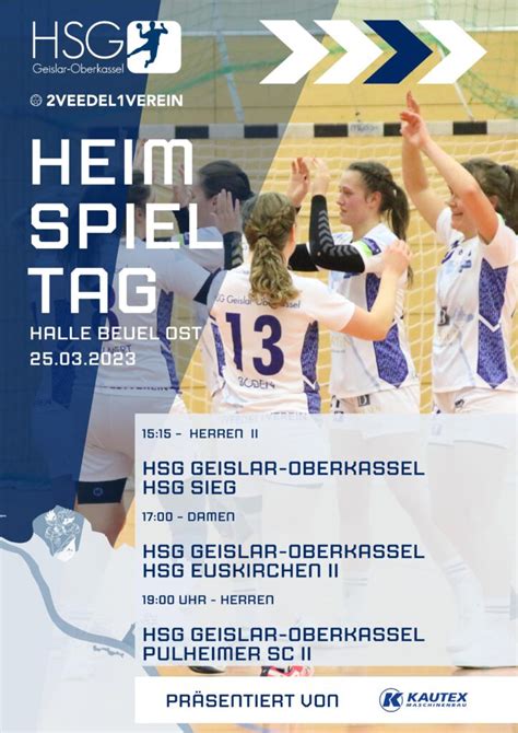 Poster Heimspieltag 25 03 23 001 HSG Geislar Oberkassel