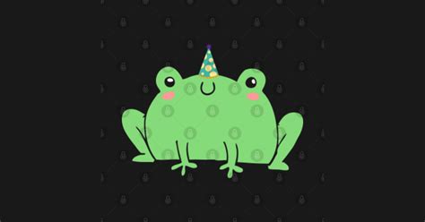 Party Hat Frog Cute Frog With Birthday Hat Funny - Party Hat Frog ...