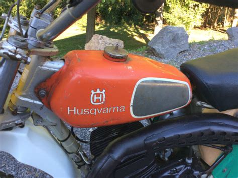 1973 Husqvarna 125 WR WR125 Enduro Motorcycle MX AHRMA Vintage Dirt Bike