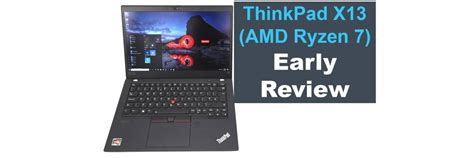 Watch: ThinkPad X13 (Ryzen 7) Review | CruiseTech