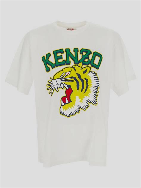 Buy Kenzo Tiger Varsity Oversize T Shirt White At 33 Off Editorialist