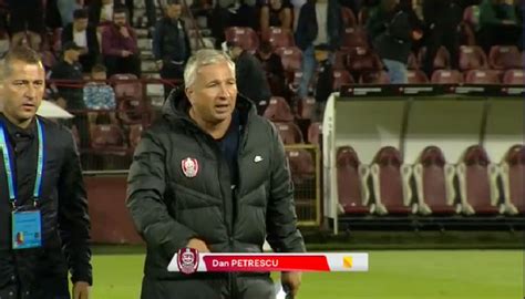 Dan Petrescu A F Cut O Criz De Nervi La Cfr Cluj Farul Constan A