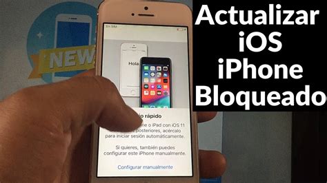 C Mo Actualizar Ios En Iphone Bloqueado Cualquier Iphone Youtube