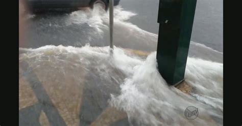 G Chuva Forte Causa Alagamentos E Derruba Rvores Em Porto Ferreira