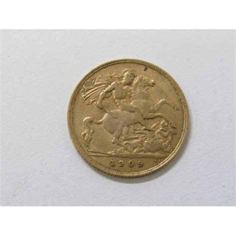 Edward Vii Gold Half Sovereign