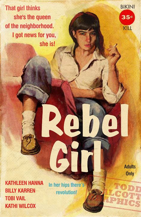 Bikini Kill Rebel Girl S Juvenile Delinquent Etsy