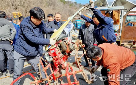 전북농협 농번기 앞두고 농기계 무상 순회수리