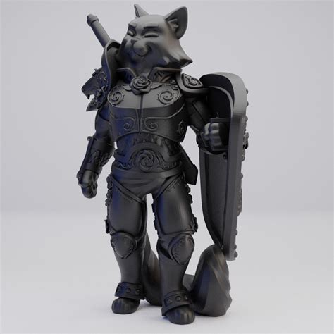 Hot Goblin 猫パラディン Alt ミニチュア ホットゴブリン TRPG 騎士