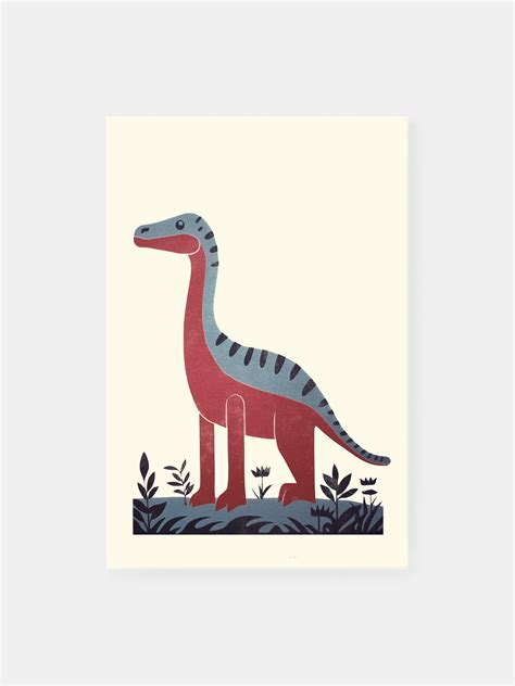 Vintage Dinosaur Poster - Klumo Shop