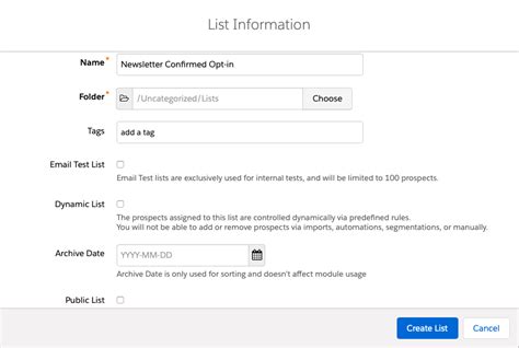 How To Set Up Pardot Double Opt In For Newsletter Forms Salesforce Ben