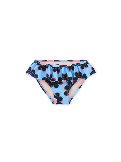 Girl Ruffled Bikini Bottoms Swim Bottom Tea Collection