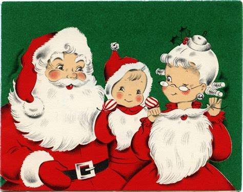 Merry Christmas Old Top Vintage Card - The Old Design Shop