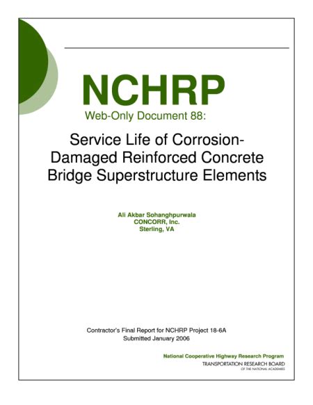 Service Life Of Corrosion Damaged Reinforced Concrete Bridge