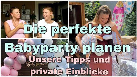 Tipps für perfekte Babyparty l Babyshower planen l Tipps Tricks