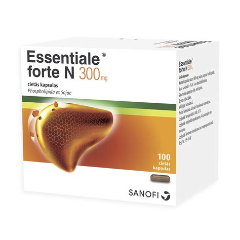 ESSENTIALE FORTE N 300 Mg Kapsulas N100 BENU LV Apt