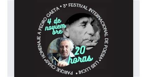 Se realizará la tercera edición del Festival de poesía FIP Parque Chas