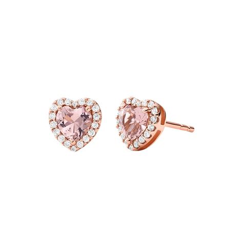 Michael Kors 14ct Rose Gold Coloured Kors Brilliance Cubic Zirconia