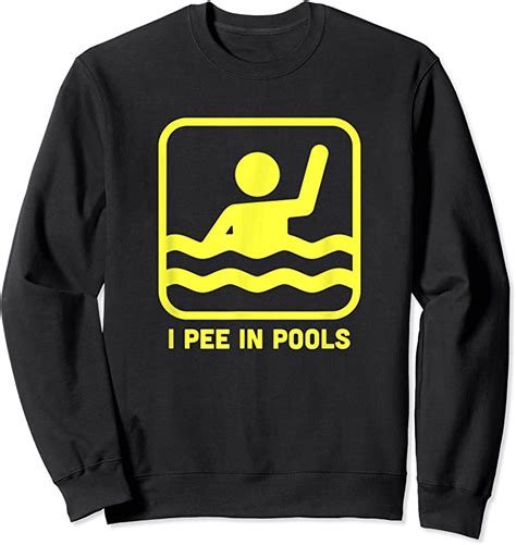 Best I Pee In Pools Funny Swimming Sign T Shirts Teesdesign