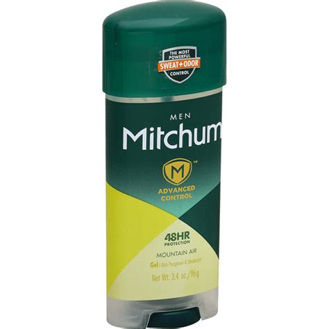 Mitchum Anti Perspirant Deodorant Men Gel Mountain Air Health