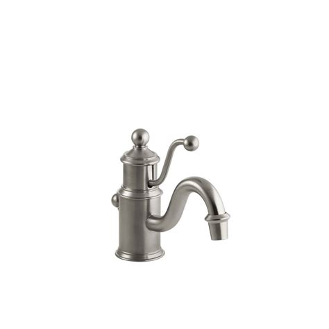 Kohler Antique Single Hole Bathroom Faucet With Lever Handle The Home Depot Canada