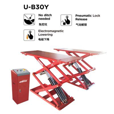 Unite Scissor Lift Table T Capacity U B Y Ultra Thin Wheel Free