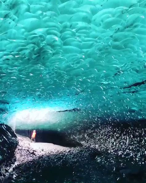 Franco Ronconi On Twitter Ice Cave Below Sea Level In Iceland