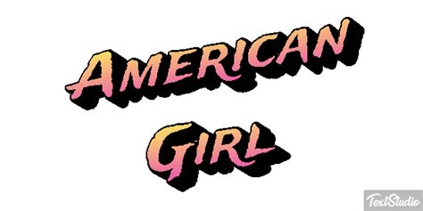 American Girl Brand Animated  Logo Designs