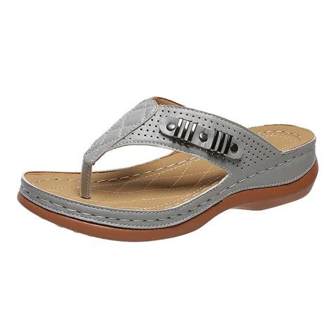 Zanvin Womens Sandals Clearance Women's Orthopedic Sandals Wedge Flip ...