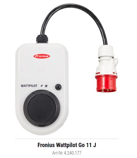 Fronius Wattpilot Go 11 J 2 0 Online Bestellen