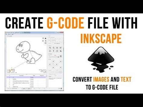 How To Create G Code File With Inkscape Using Image And Text For Grbl