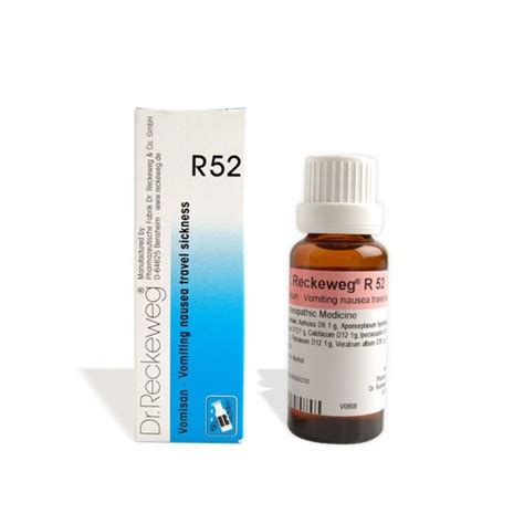 Dr Reckeweg R52 Vomisan Gotas 50 Ml Farmacia Estrada