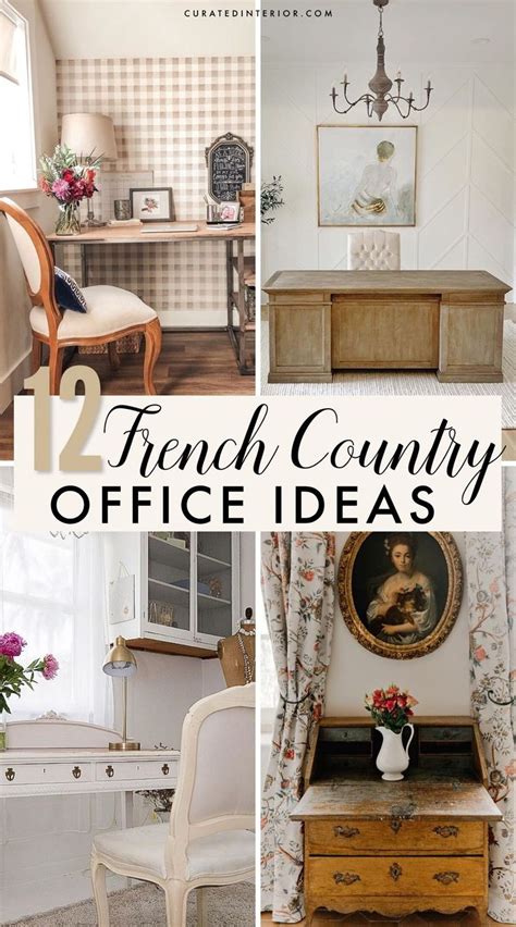 12 Perfect French Country Offices French Country Office Country